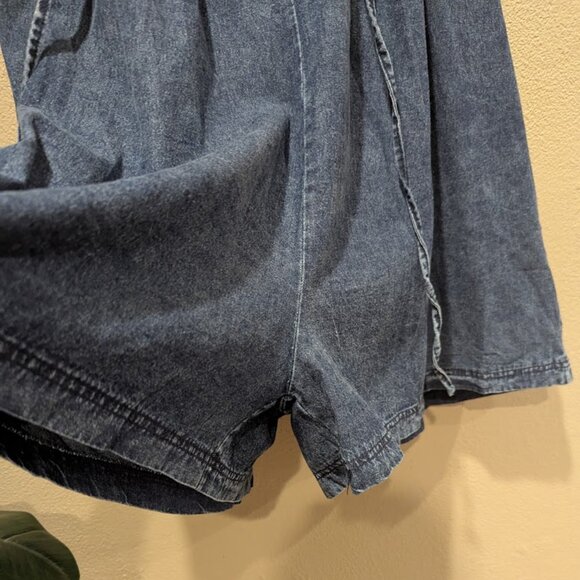 Texas Angels Boutique Denim Romper – Size Large 💙 - Picture 7 of 12